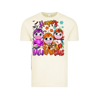 Vintage Arctic Happy Hallothanksmas unicorns Vintage Tee - NancyCooperArtShop