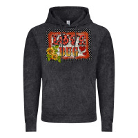 Vintage Black ladybug  love bug backround Vintage Hoodie - BarkalooDesign