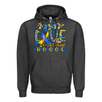 Charcoal Heather love doesn t count chromosomes Zipper Hoodie - Artiststas