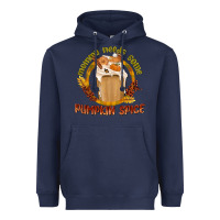 Navy Mommy Needs Some Pumpkin Spice Heavyweight Hoodie - texasbilliewilder