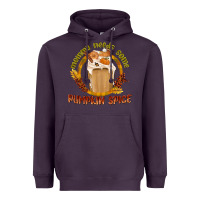Plum Mommy Needs Some Pumpkin Spice Heavyweight Hoodie - texasbilliewilder