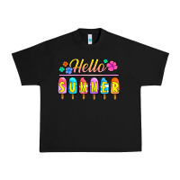 Black hello summer popsicles Urban Heavy Tee - Jasminsmagicworld