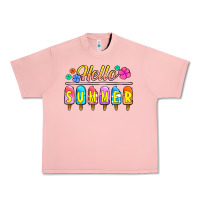 Salmon hello summer popsicles Urban Heavy Tee - Jasminsmagicworld