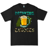Black drinking buddies with beer Premium Tee - HRA Design Shop