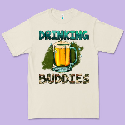 Drinking Buddies With Beer Premium Tee Designed By Hra Design Shop