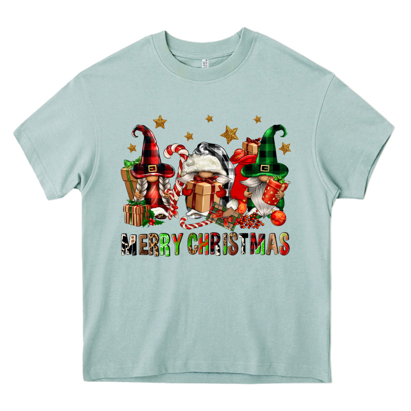 Merry Christmas Buffalo Gnomies Heavy Core Tee by FaDigitalArtStudio | Teevron
