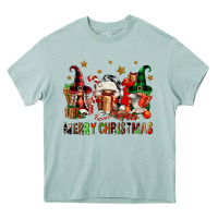 Arona merry christmas buffalo gnomies Heavy Core Tee - FaDigitalArtStudio