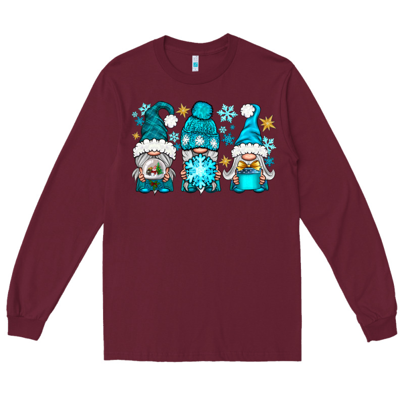 Winter Gnomies Long Sleeve Tee by NancyCooperArtShop | Teevron