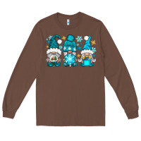 Chestnut winter gnomies Long Sleeve Tee - NancyCooperArtShop
