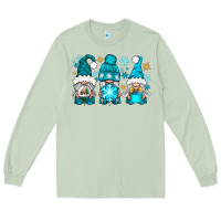 Matcha winter gnomies Long Sleeve Tee - NancyCooperArtShop