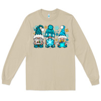 Mushroom winter gnomies Long Sleeve Tee - NancyCooperArtShop