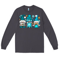 Smoke winter gnomies Long Sleeve Tee - NancyCooperArtShop