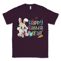 Plum happy easter y'all Classic Tee - MaliasSmallBusiness