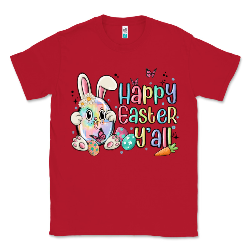 Happy Easter Y'all Classic Tee by MaliasSmallBusiness | Teevron