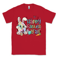 Red happy easter y'all Classic Tee - MaliasSmallBusiness