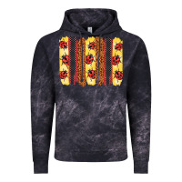 Cloud Black ladybug  brushstrokes Vintage Hoodie - BarkalooDesign