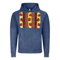 Vintage Denim ladybug  brushstrokes Vintage Hoodie - BarkalooDesign