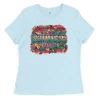 Baby Blue sweet summer time Ladies Tee - SublimationCraftShop