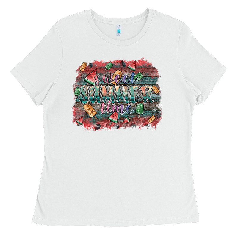 Sweet Summer Time Ladies Tee by SublimationCraftShop | Teevron