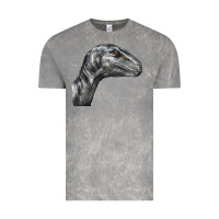 Cloud Rock Velociraptor Face Vintage Tee - LillyAllenDesigns