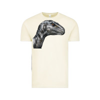 Vintage Arctic Velociraptor Face Vintage Tee - LillyAllenDesigns