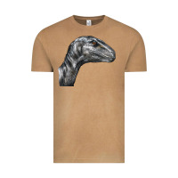 Vintage Camel Velociraptor Face Vintage Tee - LillyAllenDesigns