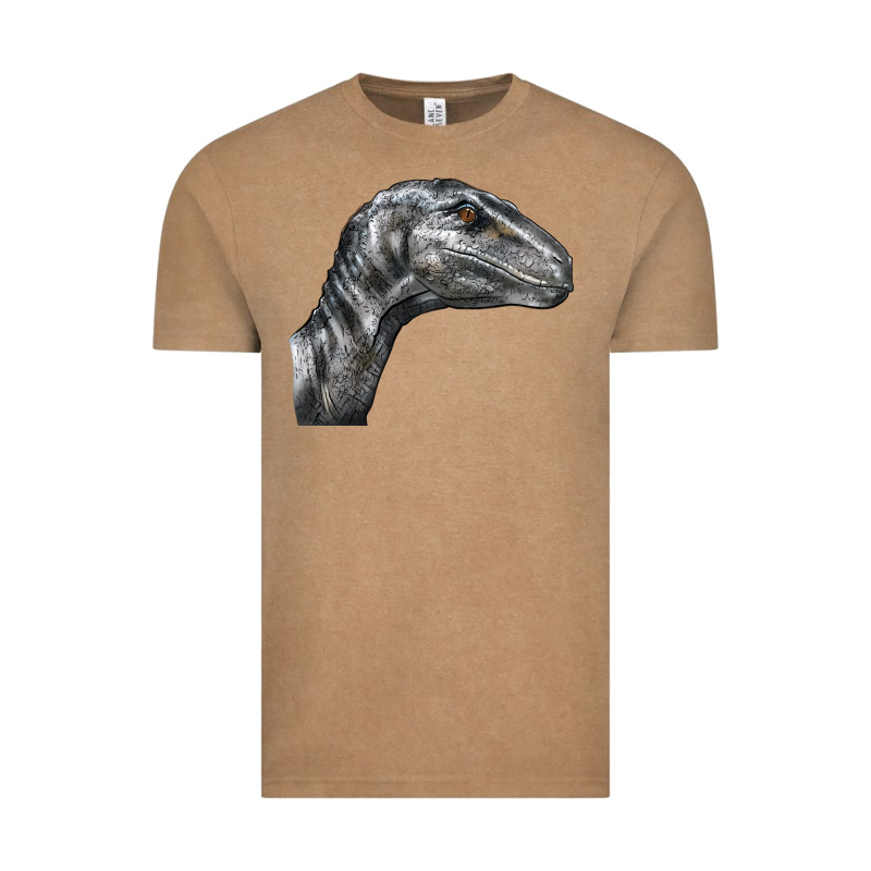 Velociraptor Face Vintage Tee by LillyAllenDesigns | Teevron