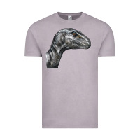 Vintage Zinc Velociraptor Face Vintage Tee - LillyAllenDesigns