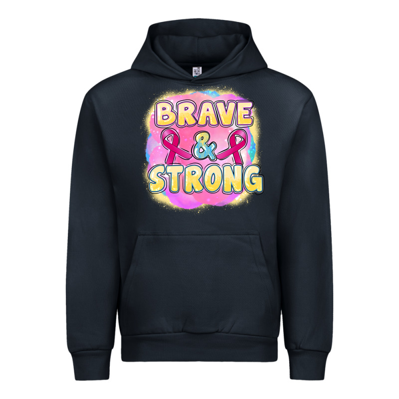 Brave And Strong Cancer Urban Hoodie by FaDigitalArtStudio | Teevron