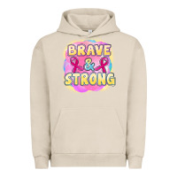 Pigment French Oak brave and strong cancer Urban Hoodie - FaDigitalArtStudio