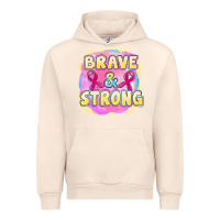 Sandshell brave and strong cancer Urban Hoodie - FaDigitalArtStudio