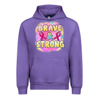 Tulip brave and strong cancer Urban Hoodie - FaDigitalArtStudio
