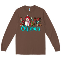 Chestnut love christmas snowman Long Sleeve Tee - JahusDesignShop