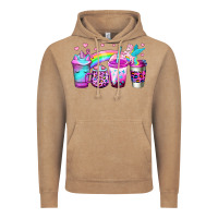 Vintage Coffee unicorn coffee Vintage Hoodie - Jasminsmagicworld