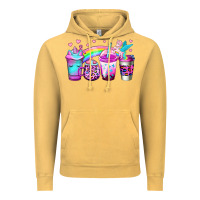 Vintage Mustard unicorn coffee Vintage Hoodie - Jasminsmagicworld