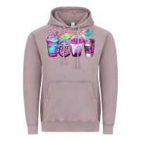 Vintage Zinc unicorn coffee Vintage Hoodie - Jasminsmagicworld
