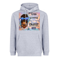 Heather Grey Never Underestimate a Woman Who Does Heavyweight Hoodie - texasbilliewilder