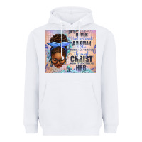 White Never Underestimate a Woman Who Does Heavyweight Hoodie - texasbilliewilder