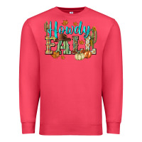 Cardinal Western howdy Fall Premium Sweatshirt - NancyCooperArtShop