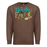 Chestnut Western howdy Fall Premium Sweatshirt - NancyCooperArtShop