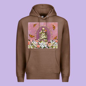 My Last Flying Fuck Premium Hoodie Designed By Tumblerdesignbyshophia