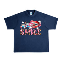 Navy smile with teeth and brush Urban Heavy Tee - AdoDesignShop