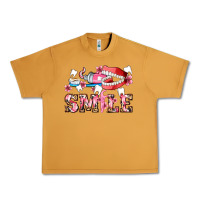 Peanut Butter smile with teeth and brush Urban Heavy Tee - AdoDesignShop