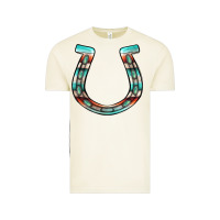 Vintage Arctic serape turquoise horseshoe Vintage Tee - Jasminsmagicworld