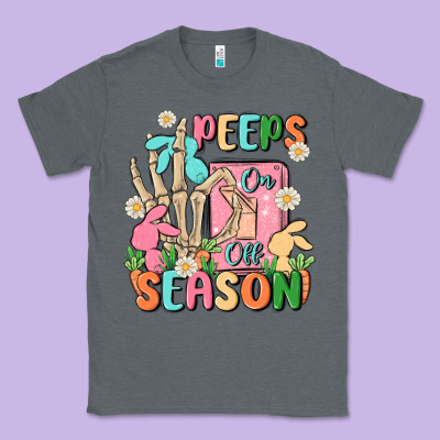 Peeps Season Mode On Classic Tee Designed By Maliassmallbusiness