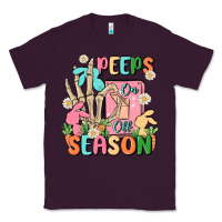 Plum peeps season mode on Classic Tee - MaliasSmallBusiness