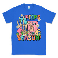 True Royal peeps season mode on Classic Tee - MaliasSmallBusiness