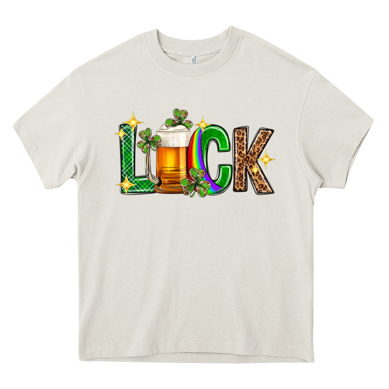 St. Patrick's Day Luck Beer Heavy Core Tee by Neo Western | Teevron