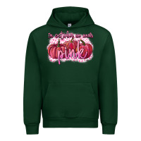 Forest Green In October we wear pink Breast Cancer Urban Hoodie - FaDigitalArtStudio