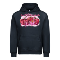 Navy In October we wear pink Breast Cancer Urban Hoodie - FaDigitalArtStudio